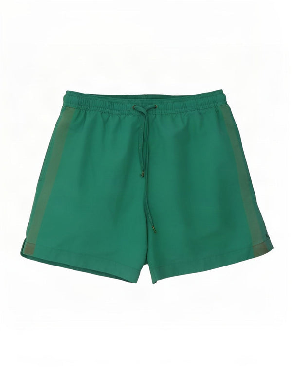 Pantaloncini da bagno da uomo Calvin Klein verde medio in poliestere