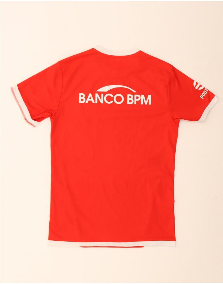 Puma Uomo AC Milan T-shirt grafica Top Small Rosso Colourblock in poliestere