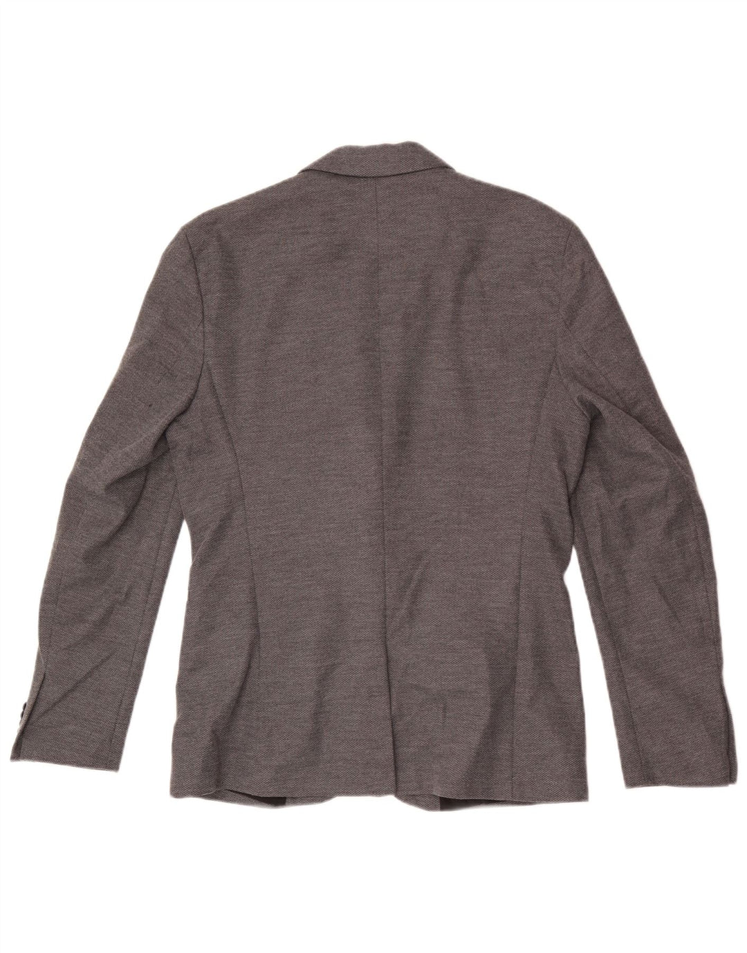 Giacca blazer da uomo a 2 bottoni Zara UK 40 grande poliestere grigio