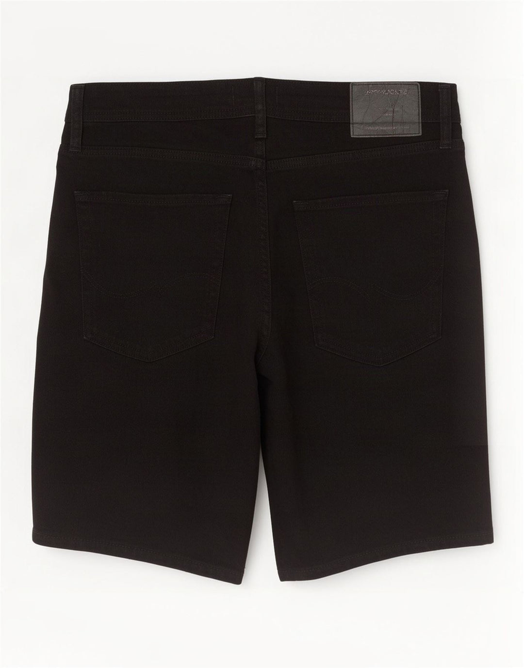 Pantaloncini di jeans vestibilità regolare da uomo Jack & Jones grandi W34 cotone nero