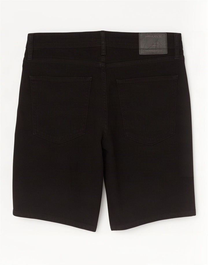Pantaloncini di jeans vestibilità regolare da uomo Jack & Jones grandi W34 cotone nero
