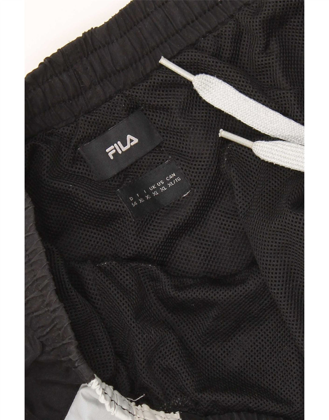 Pantaloncini sportivi Fila da uomo XL color block nero