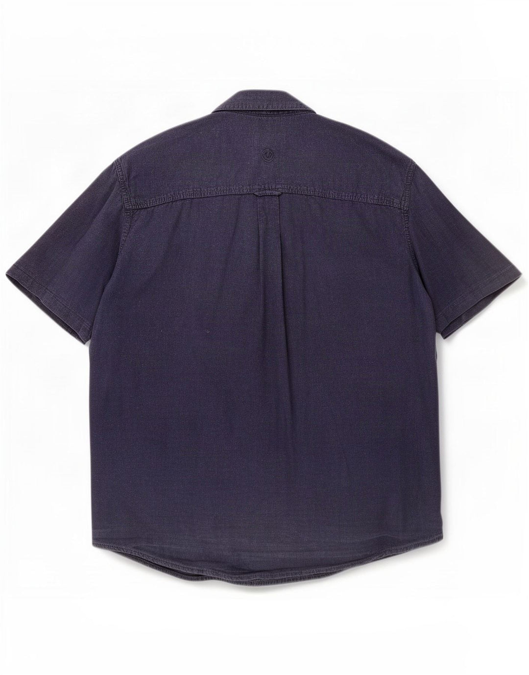 Camicia da uomo a maniche corte vestibilità regolare Fat Face XL Lino blu navy