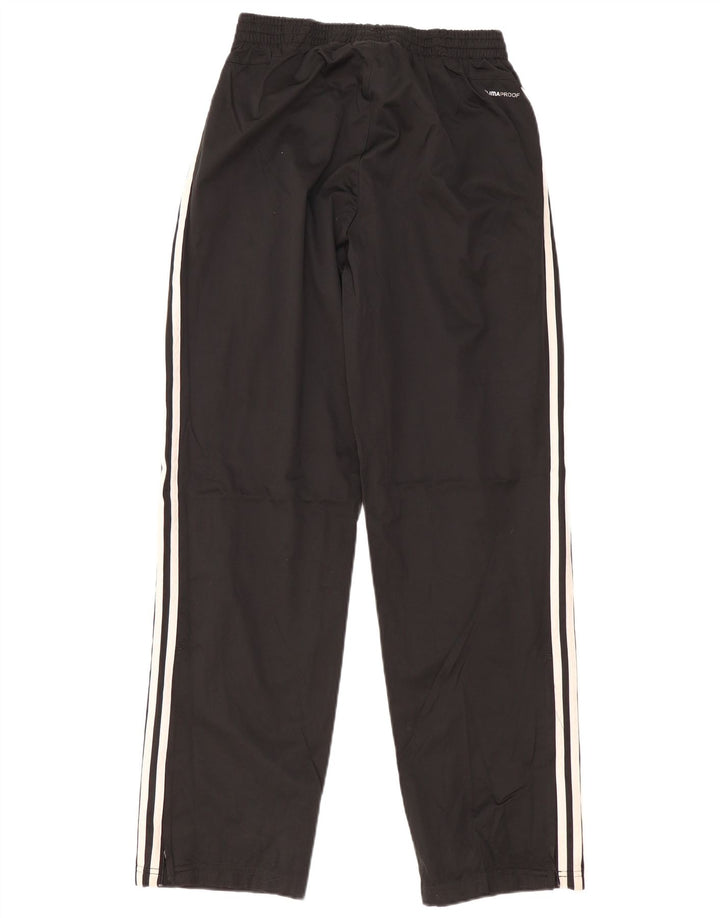 Pantaloni da tuta Adidas Climalite da uomo medio poliestere nero