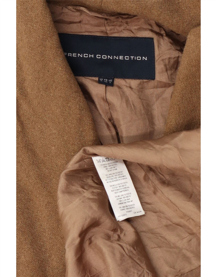 Cappotto da donna French Connection UK 8 piccolo in lana beige