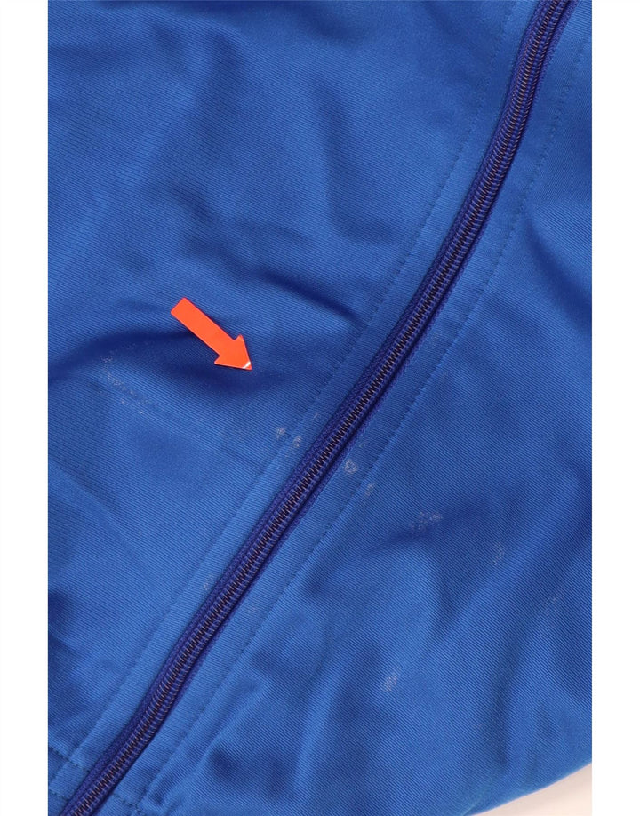 Giacca da tuta grafica da ragazzo CHAMPION 11-12 anni in poliestere blu