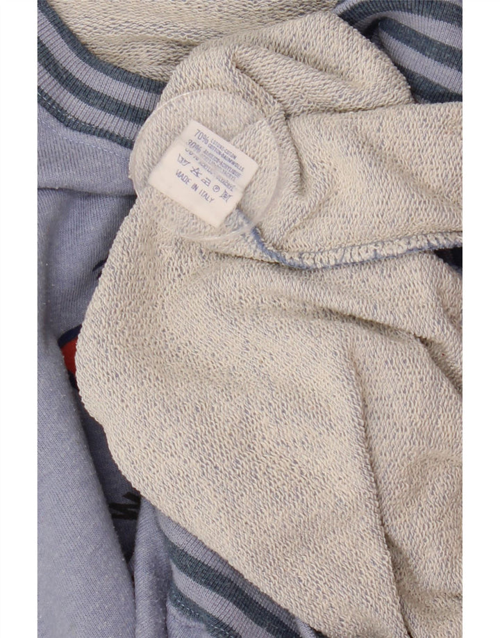 CAMPAGNOLO Felpa grafica da uomo Vikings IT 56 XL Cotone blu