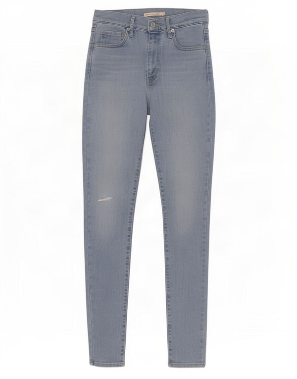 Levi's Womens Mile High Super Skinny Jeans W27 L32 Blue