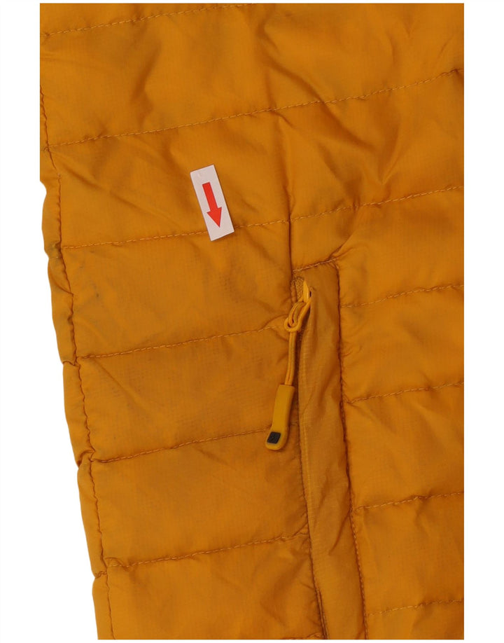 Giacca imbottita con cappuccio da uomo Mountain Warehouse UK 40 Large in nylon giallo