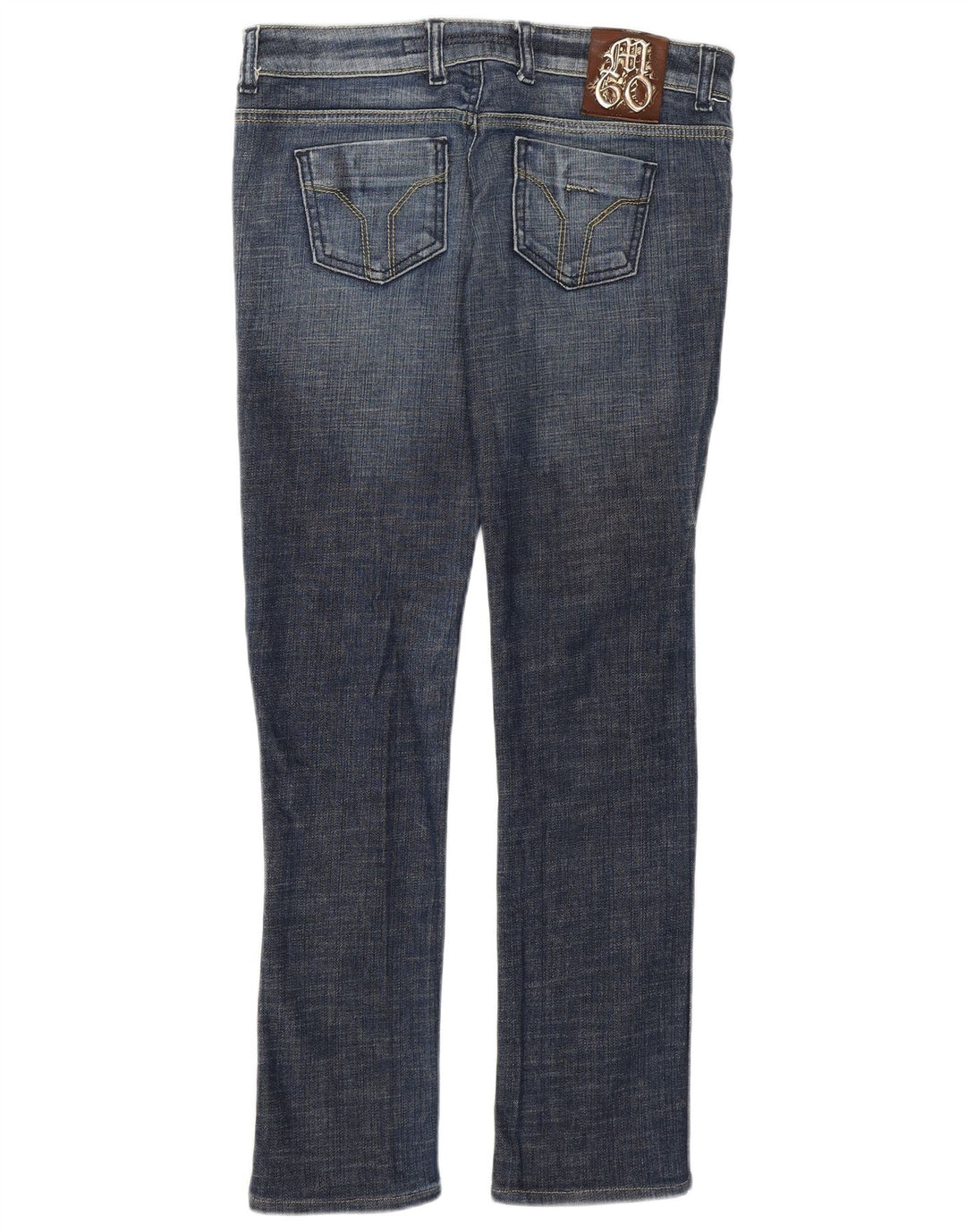 MISS SIXTY Jeans slim a vita bassa da donna W28 L29 cotone blu