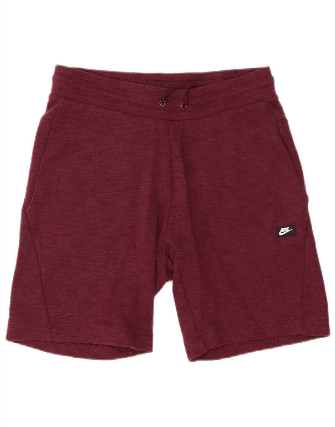 Pantaloncini sportivi Nike da uomo in cotone bordeaux medio
