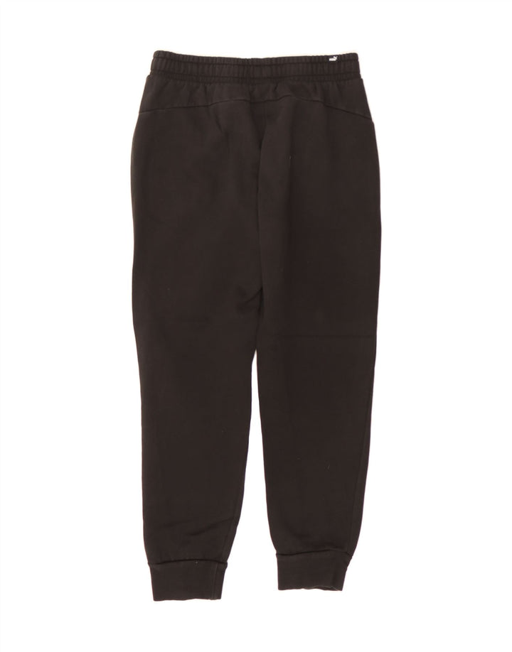 PUMA Mens Graphic Tracksuit Trousers Joggers Medium  Black Vintage Puma and Second-Hand Puma from Messina Hembry 