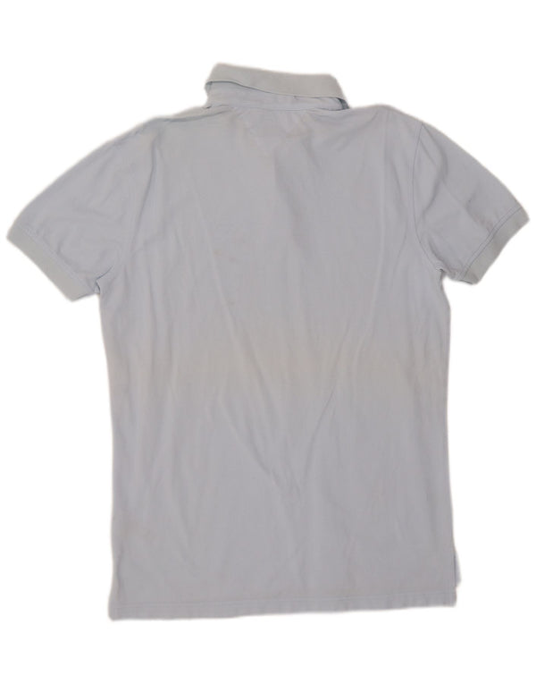 Polo da uomo Tommy Hilfiger in cotone blu medio