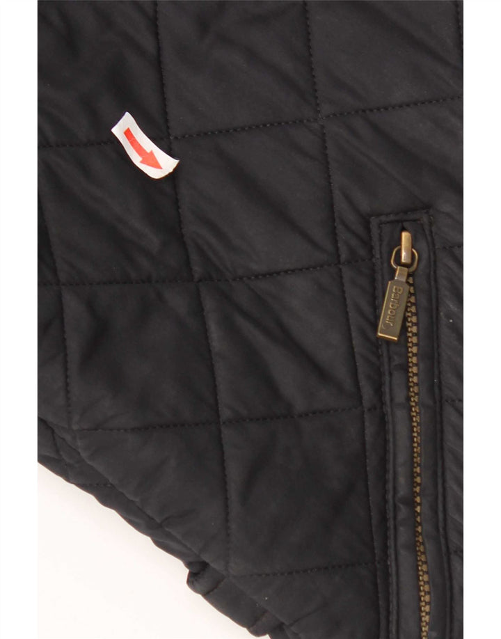 Giacca trapuntata da uomo Barbour UK 36 Small poliestere blu navy