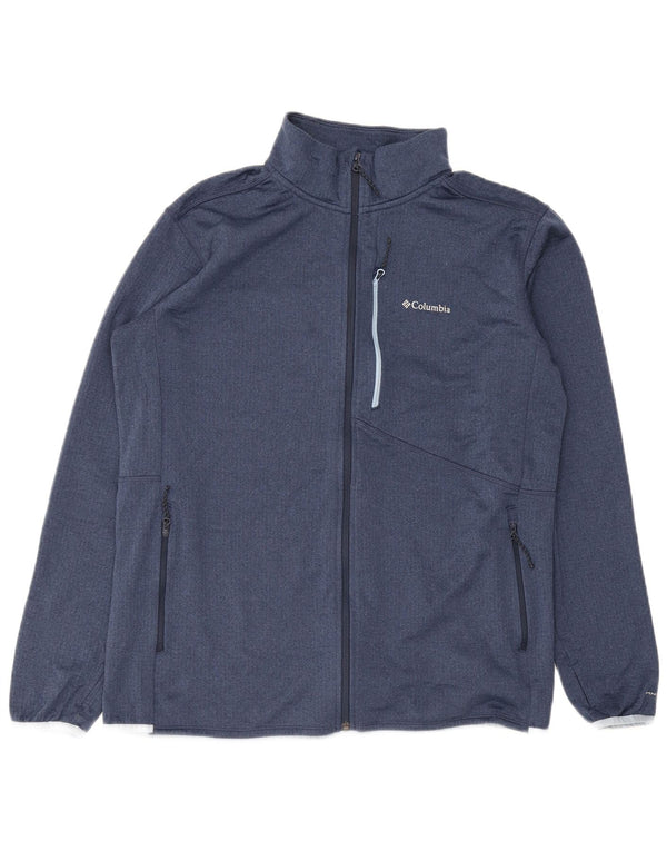 Giacca da tuta Columbia Omni-Wick da uomo XL Blu Navy