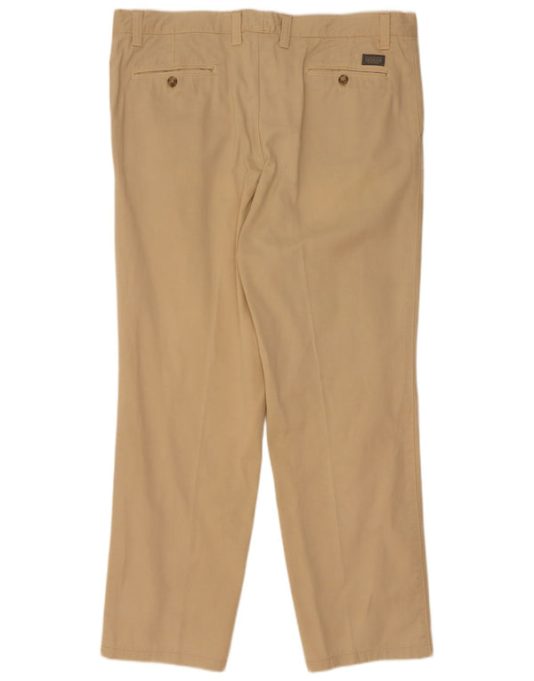Pantaloni chino dritti da uomo vintage W40 L31 Beige