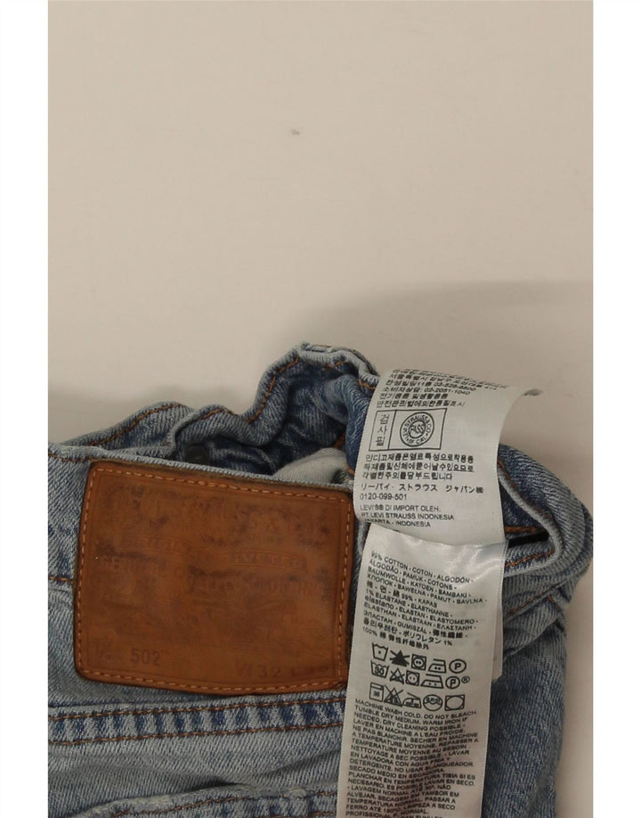 Levi's Uomo 502 Jeans dritti W32 L30 Cotone Blu