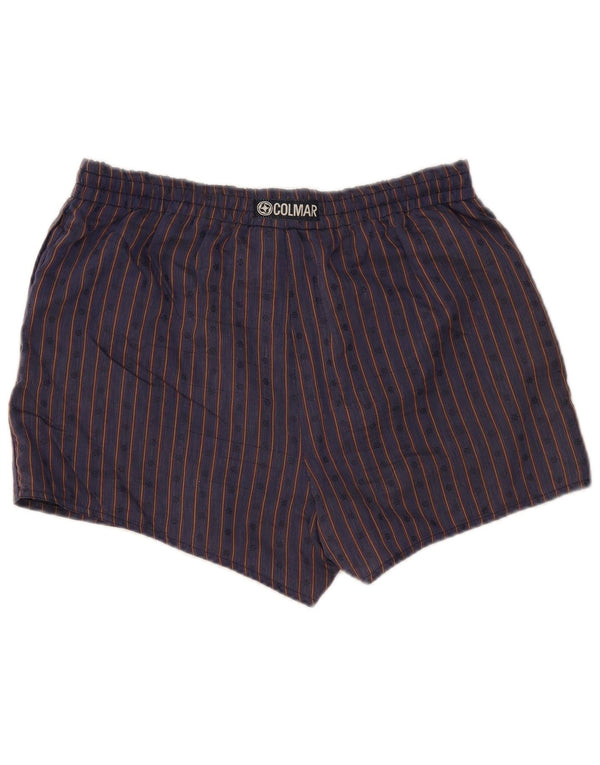 Pantaloncini da bagno da uomo COLMAR IT 52 Large Blu Navy a righe