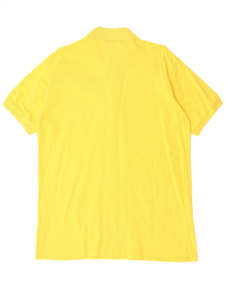 Polo da uomo KAPPA 2XL in cotone giallo