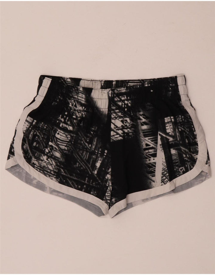 Pantaloncini sportivi da donna Gap UK 14 Poliestere geometrico nero medio