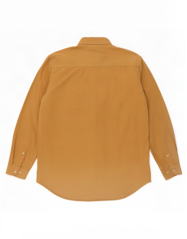 Camicia da uomo Marlboro Classics XL in cotone beige