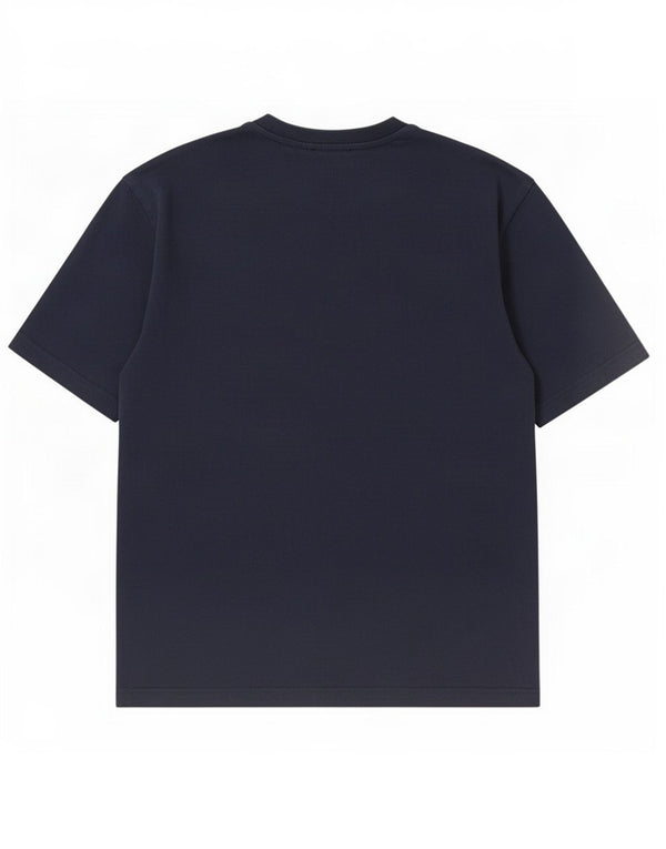 T-shirt grafica da uomo Adidas Top Small blu navy