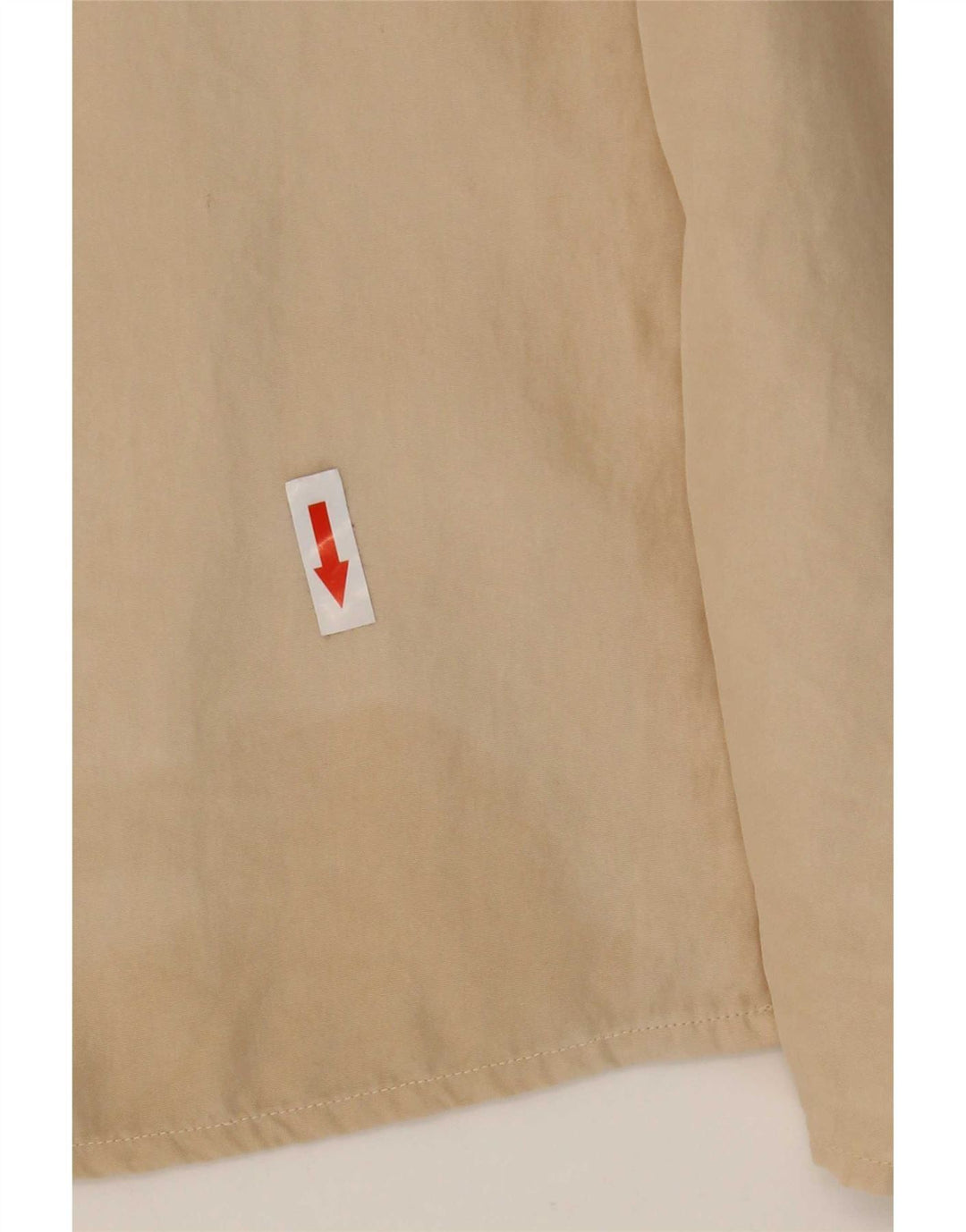 Camicetta Camicia Vintage da Donna IT 48 XL Beige Seta