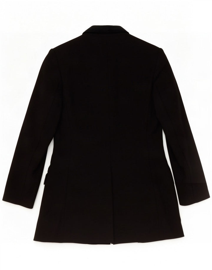 Giacca Blazer da Donna a 4 Bottoni Alberto Biani IT 40 Lana Nera Media