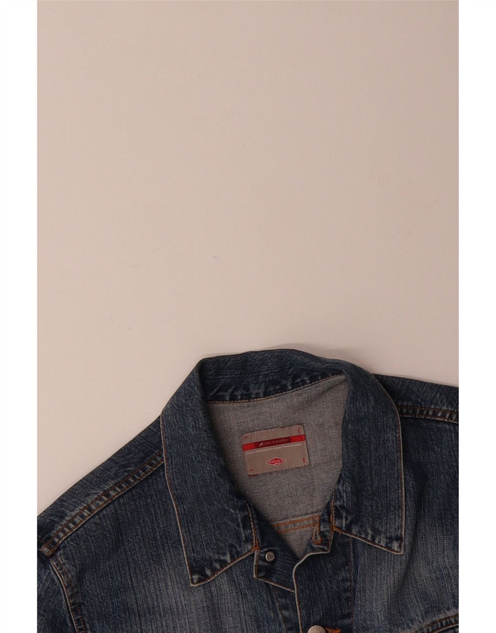 LEE COOPER Mens Denim Jacket UK 40 Large Blue