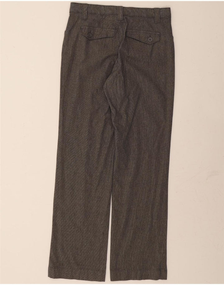 LEE Womens Straight Casual Trousers US 8 Medium W30 L31 Grey Cotton Vintage Lee and Second-Hand Lee from Messina Hembry 