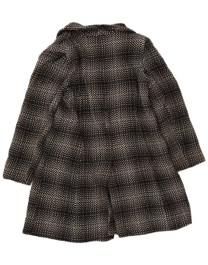 Soprabito da donna M&Co UK 16 grande acrilico a quadri neri