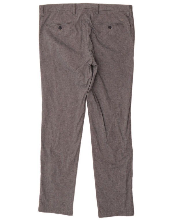 Pantaloni chino da uomo extra slim fit Dockers W38 L34 cotone grigio
