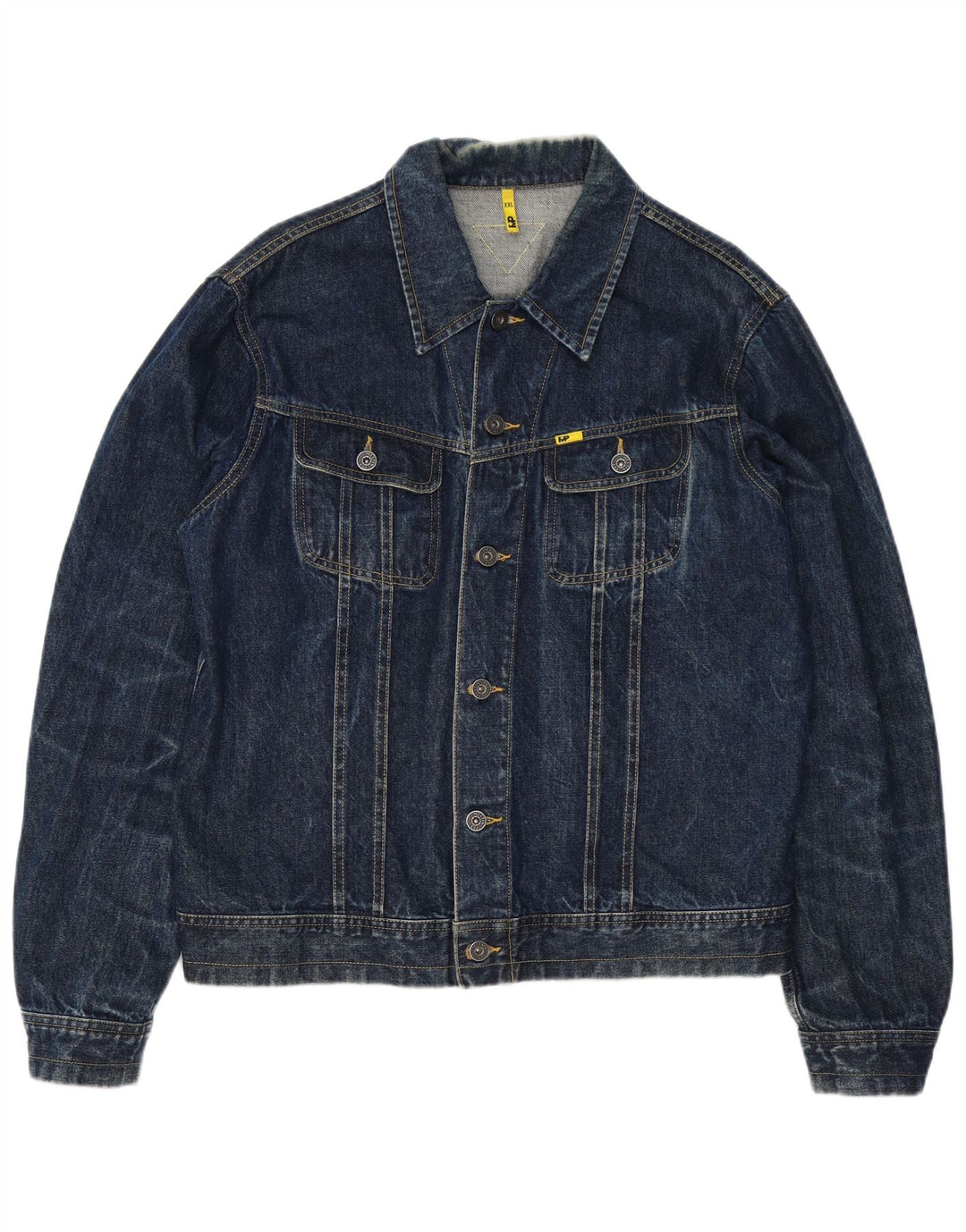 Giacca di jeans da uomo Meltin' Pot UK 44 2XL Cotone blu