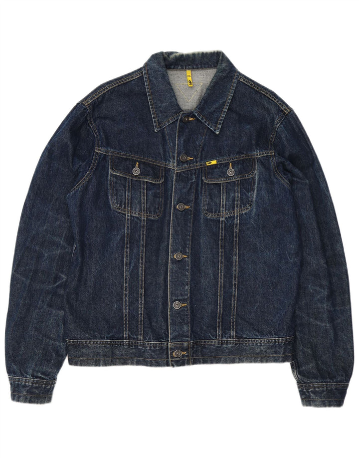Giacca di jeans da uomo Meltin' Pot UK 44 2XL Cotone blu