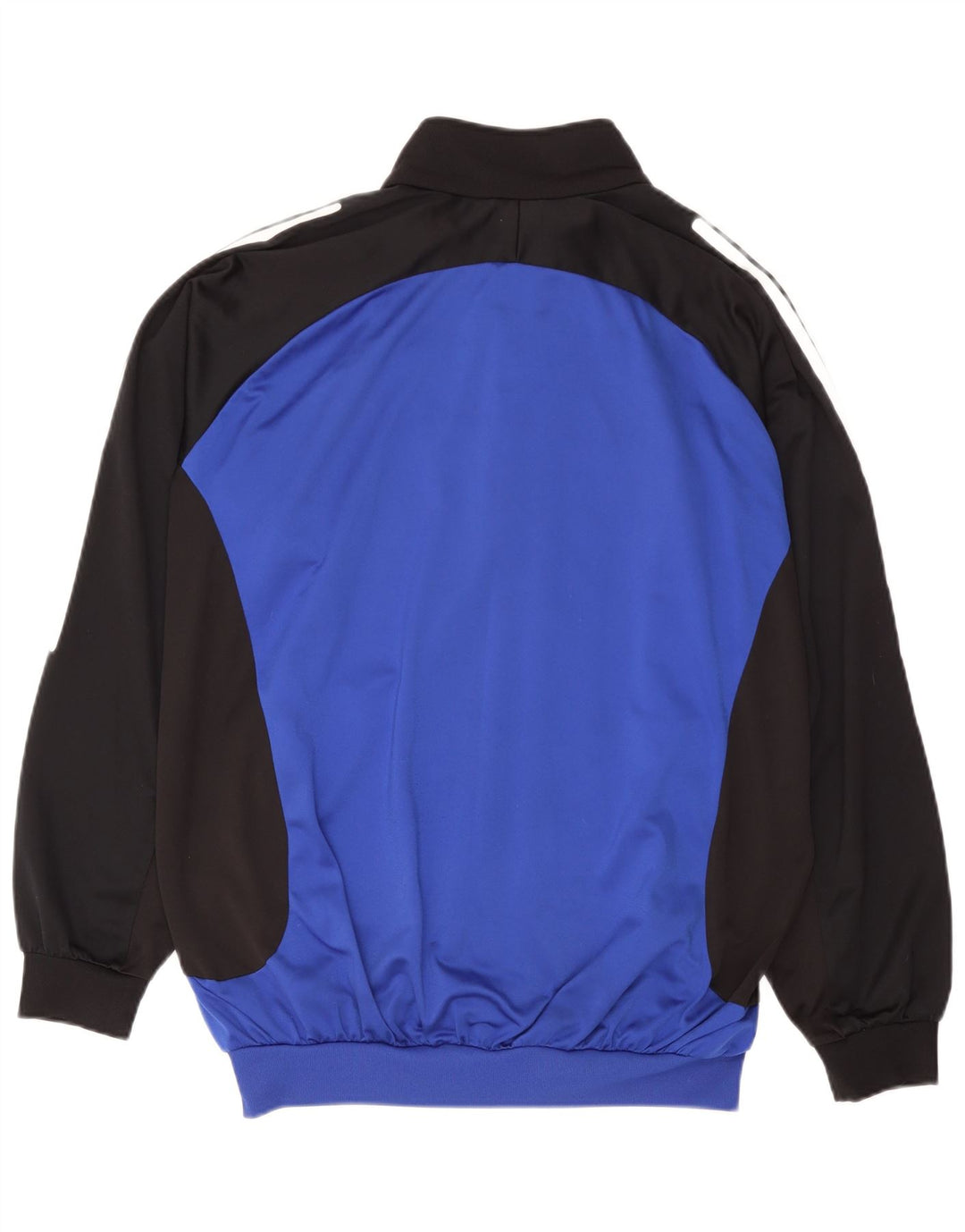 Giacca da tuta da uomo Adidas UK 46/48 XL Poliestere color block blu