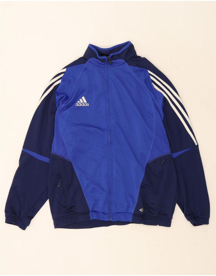 Giacca da tuta da uomo Adidas Climacool UK 42/44 Large Blu Navy