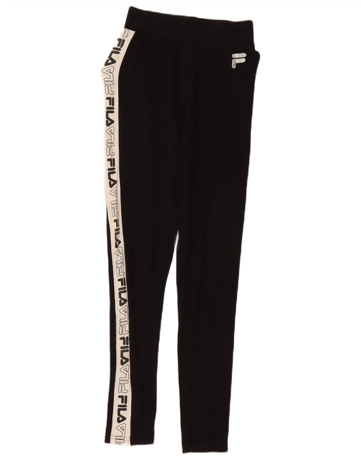 Leggings grafici da donna Fila UK 6 XS neri