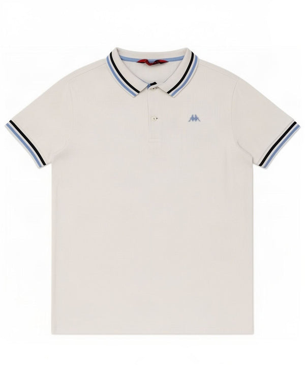 Polo Kappa Uomo XL Cotone Bianco