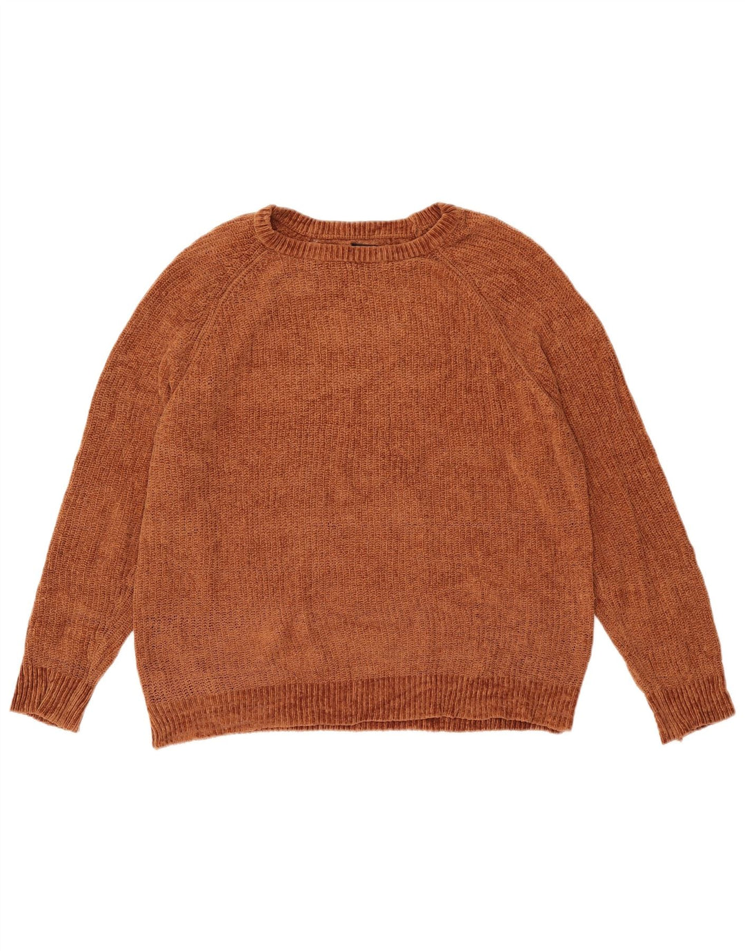 Maglione maglione girocollo da uomo Zara grande marrone