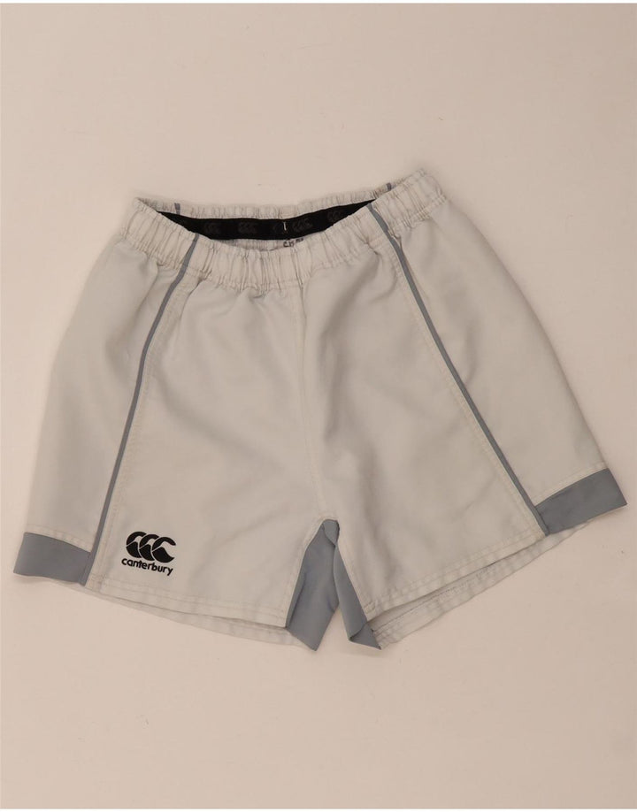 CANTERBURY Pantaloncini sportivi da uomo color block medio bianco sporco