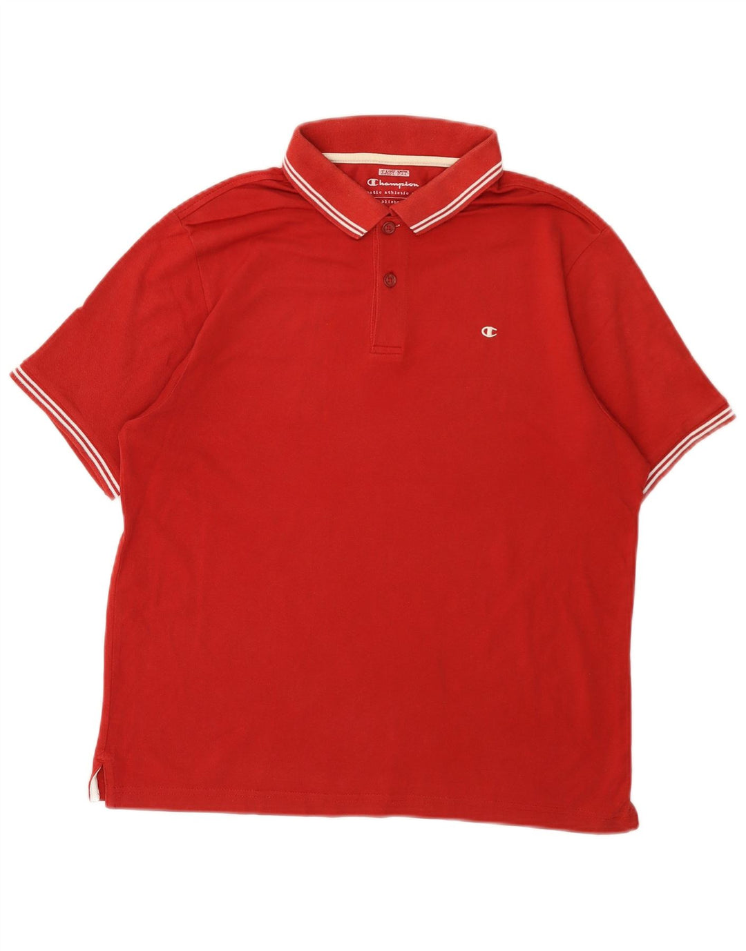 Polo da uomo Easy Fit CHAMPION piccola rossa