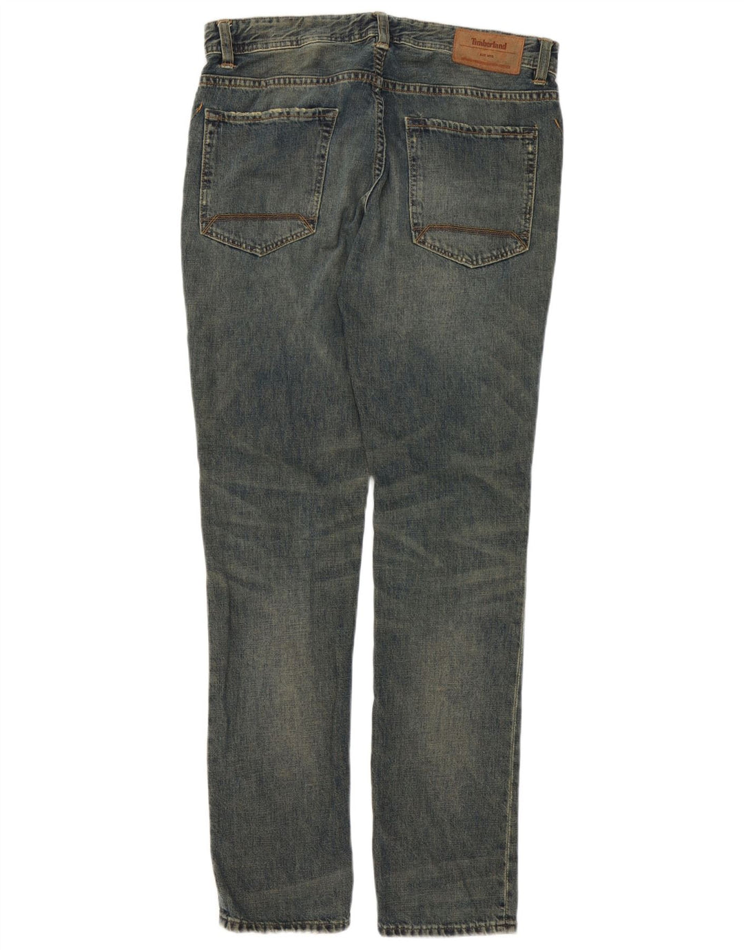 Jeans slim da uomo Timberland W32 L32 cotone blu
