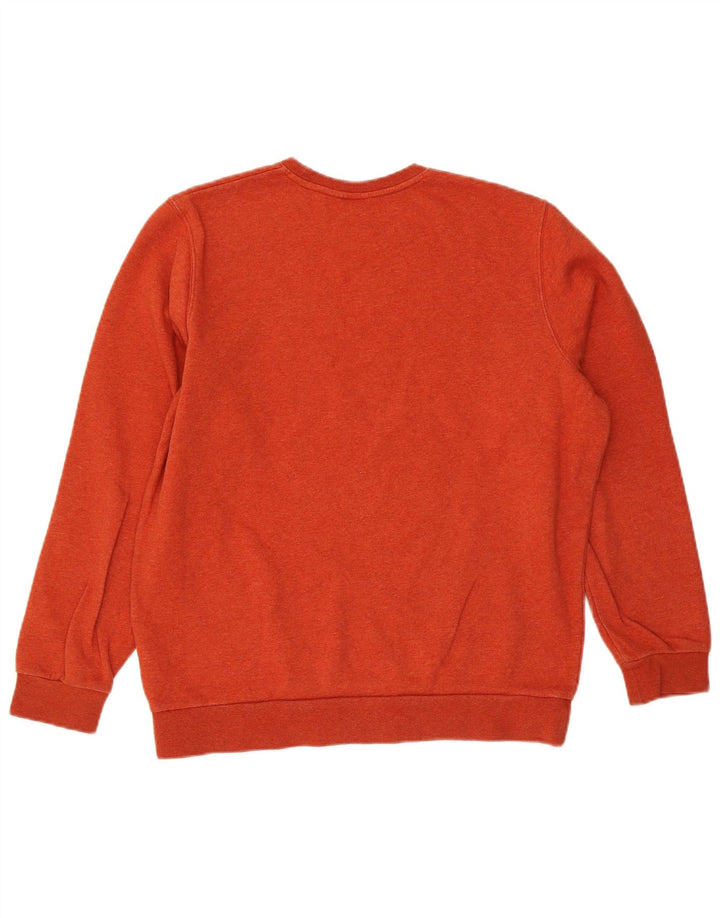 Felpa da uomo Under Armour Maglione cotone arancione medio