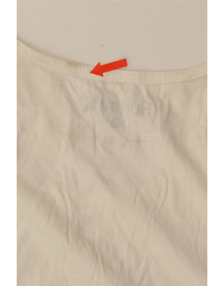 Canotta grafica da uomo HURLEY XL in cotone bianco
