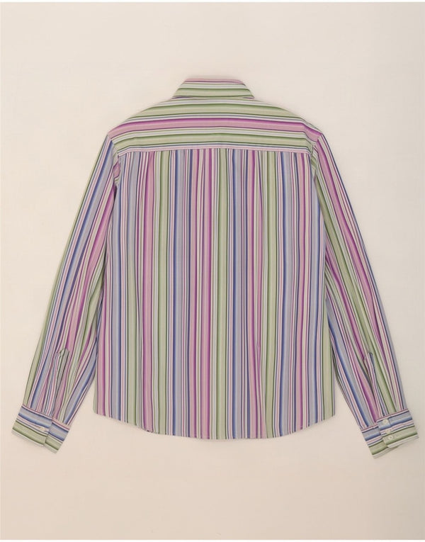 Camicia da yachting da donna Paul & Shark IT 44 media a righe multicolore