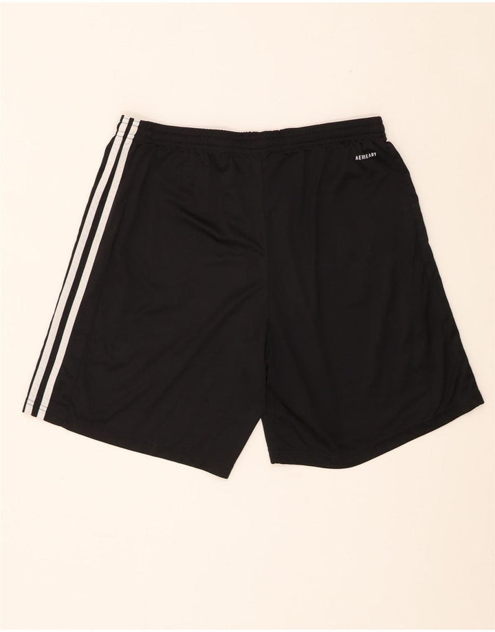Pantaloncini sportivi Adidas Aeroready da uomo grandi in poliestere nero
