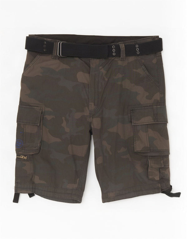Pantaloncini cargo da uomo Brandit 4XL W44 cotone mimetico verde