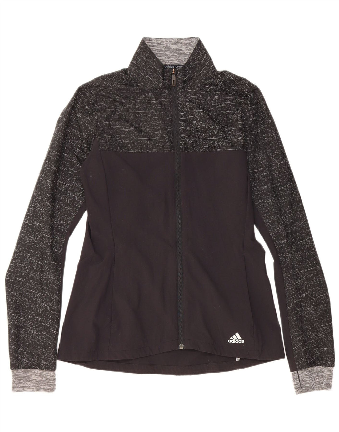 Giacca da tuta da donna ADIDAS Supernova UK 8/10 piccola nera