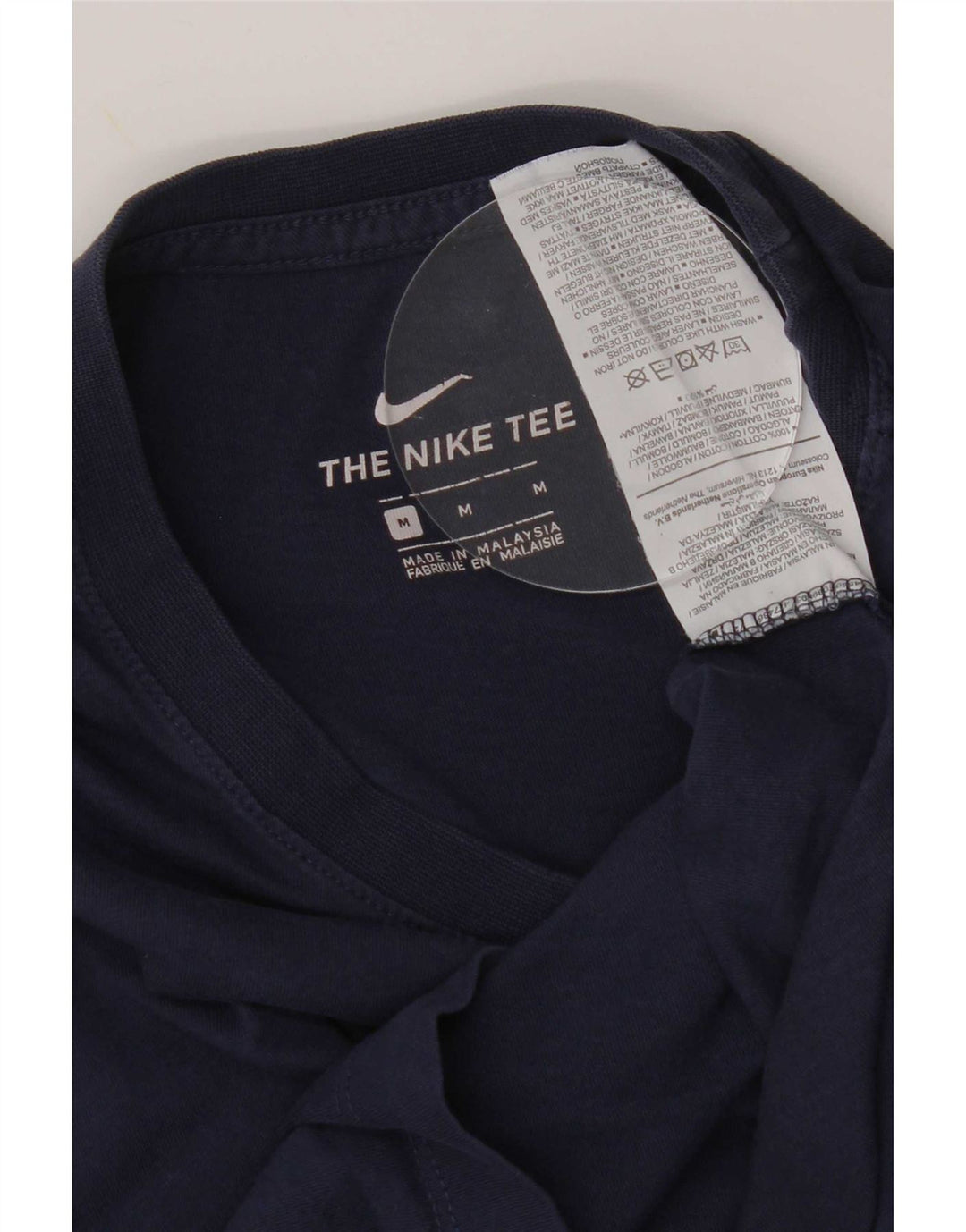 T-shirt da donna Nike Top UK 14 cotone medio blu navy