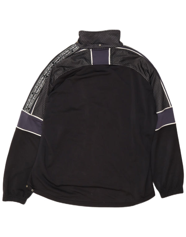 Giacca da ginnastica da uomo con vestibilità regolare Asics XL, color block nero
